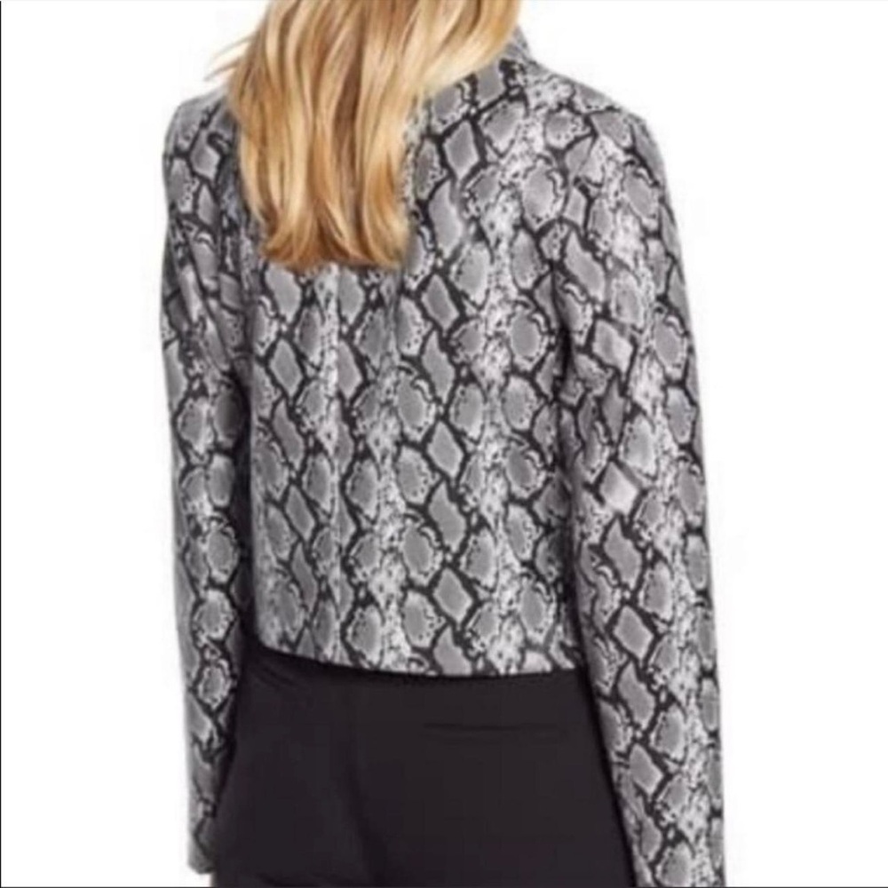 Halogen Snakeskin Jacket - Picture 4 of 13